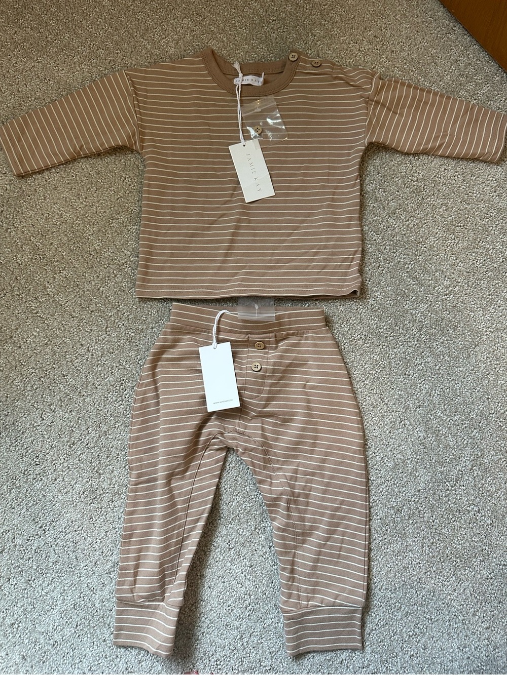 NWT | Jamie Kay Pants and Top size 6-12 months